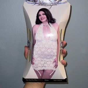 NEW halter garter slip